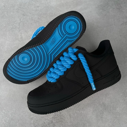 Robe Laces Coloured Bottom Air Force 1